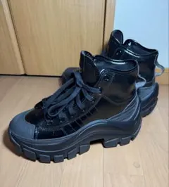 yello厚底スニーカーaclentアクレントjuemisudogallerie - メルカリ