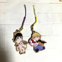 鬼滅の刃 我妻善逸 栗花落カナヲ 非売品 木製 キーホルダー チャームストラップ