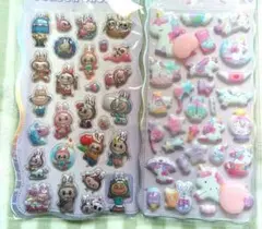 ぷくぷくシール・おしりシール　 2枚セット