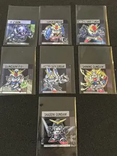 元祖SDガンダムスナックⅡ 7枚セット②