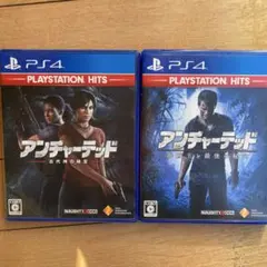 アンチャーテッド 古代神の秘宝 & 海賊王と最後の秘宝　2枚セット