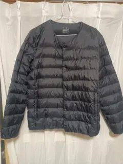 MUJI ブラック　ダウンジャケット L