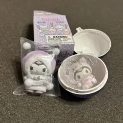 サンリオ シークレットオーナメントマスコット ちびっとも　雪の精　クロミ