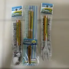 【新品・即日発送】新幹線 ドクターイエロー スプーン フォーク 箸 3点セット