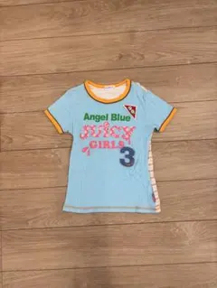 Angel Blue Tシャツ140cm 古着y2kのサムネイル