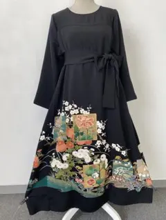 3219 着物　留袖　リメイク　ドレス　ワンピース