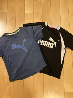 PUMA サッカーシャツ 2点セット　140