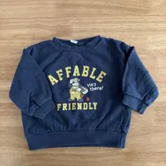 キャラクター付きネイビートレーナー 90cm