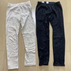 GAP KIDS スパンコール付きレギンス 2点セットs(6-7)