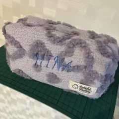 ボアポーチ HINA刺繍