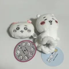 ちいかわ ぬいぐるみシュシュ　　がま口ポーチ　ちいかわ　　セット