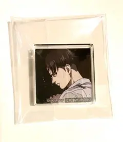 進撃の巨人　くじメイト　戦う背中 ver 購入特典　アクリルタイル　リヴァイ