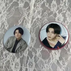 八木勇征 缶バッジ　HSJ ガチャ FANTASTICS 美しい彼