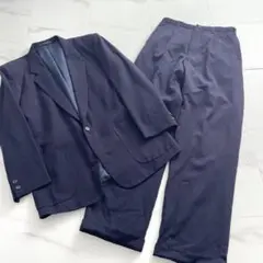 Phlannèl フランネル セットアップ スーツ ネイビー 紺 2 日本製 