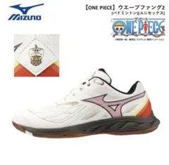 【新品未使用】半額以下MIZUNOウェーブファング2 ワンピース限定モデル24㎝のサムネイル
