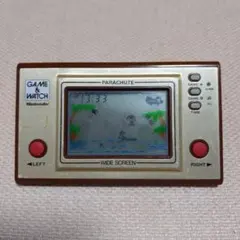 【ジャンク品】ゲーム&ウォッチ PARACHUTE ブラウン