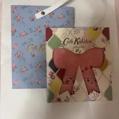 【Cath Kidston 】タオルハンカチBOX入り ピンク ラッピング 袋