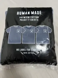 ☆新品未開封 3枚組 HUMAN MADE ポケット Tシャツ ポケT 白 - メルカリ