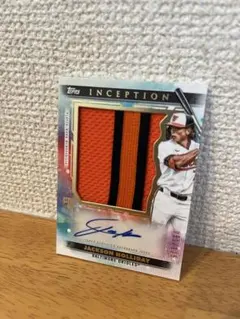 JACKSON HOLLIDAY サイン入りジャンボパッチカード