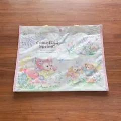 ダッフィー＆フレンズ カムファインドスプリング　ショッピングバッグ