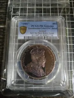 【希少】1896年 ヴィクトリア女王 PCGS PL64 t*i様 【希少】1896年 ヴィクトリア女王 コインPCGS PL64 - メルカリ
