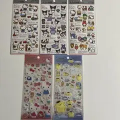 サンリオ　大人の図鑑シール　クリアキャンディシール