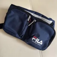 FILA ボディバッグ ネイビー