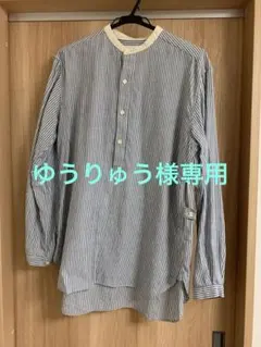 VÊTEMENTS DE TRAVAIL ストライプ柄 カラーシャツ