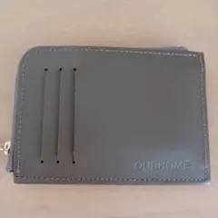 ぶうたろちゃん様専用ourhome　スリムなレザーミディアム財布
