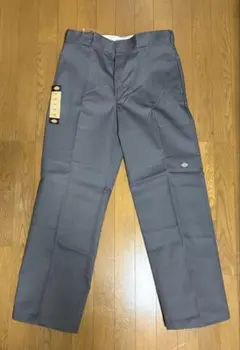 【新品】Dickies ダブルニー ルーズフィット W34 L32 グレーのサムネイル