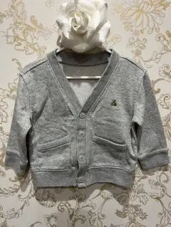 GAP グレー カーディガン 18-24 months