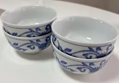 たち吉　唐草 染付模様　中鉢　中丼のサムネイル