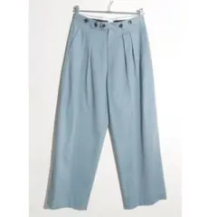 タックパンツ ワイドパンツ