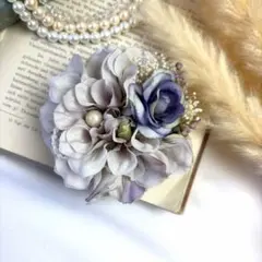 割引中！ダリアコサージュ♪05高級造花ダリア　入園式入学式卒園式卒業式に