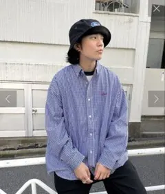 COOPER FACTギンガムL/Sシャツ