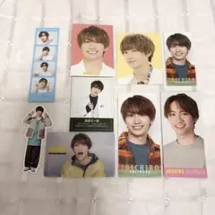 なにわ男子 藤原丈一郎 クリアソロカード ステッカーなど