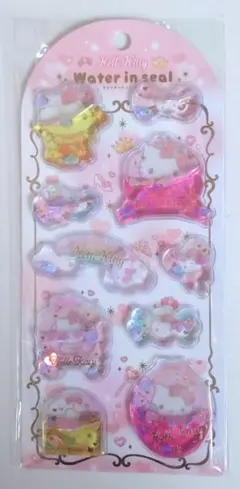 【ウォーターインシール】ハローキティ☆サンリオキャラクターズ