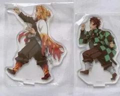 鬼滅の刃 無限列車 アクリルスタンド アクスタ 出発進行 煉獄杏寿郎 竈門炭治郎