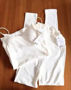 ジェラートピケ　キャミソール&レギンス　【新品未使用】