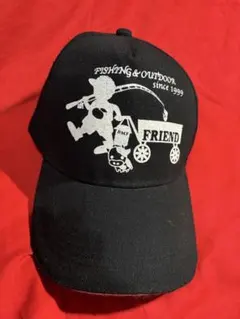 FRIENGD FISHING ＆ OUTDOOR キャップ ブラック