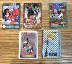 ドラゴンボール　カード５枚組