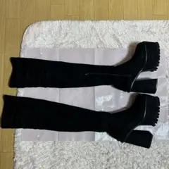 EMODA スクエアフィットロングブーツ　M