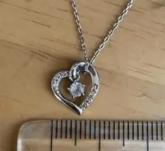 4℃ ネックレス　ハート　チェーン切れ