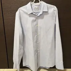 ZARA メンズ 長袖シャツ ライトブルー Mサイズのサムネイル