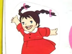 ★駄菓子屋腕時計　魔女っ子チックルちゃん　永井豪/木村圭市郎先生/東映/台紙ごと ☆駄菓子屋腕時計 魔女っ子チックルちゃん 永井豪/木村圭市郎先生/東映