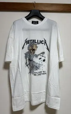 METALLICAメタリカ オーバーサイズビックシルエットTシャツ　死神