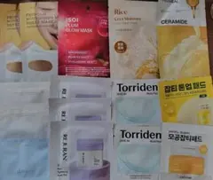 韓国 シートマスク&トナーパッド まとめ売りのサムネイル