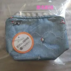 LeSportsac レスポートサック 日本空港限定 ポーチ 飛行機柄 希少のサムネイル