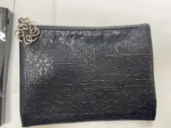 コスメデコルテ　ポーチ　ブラック　非売品　ノベルティのサムネイル