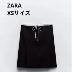 ZARA プリーツスカート ブラック XS